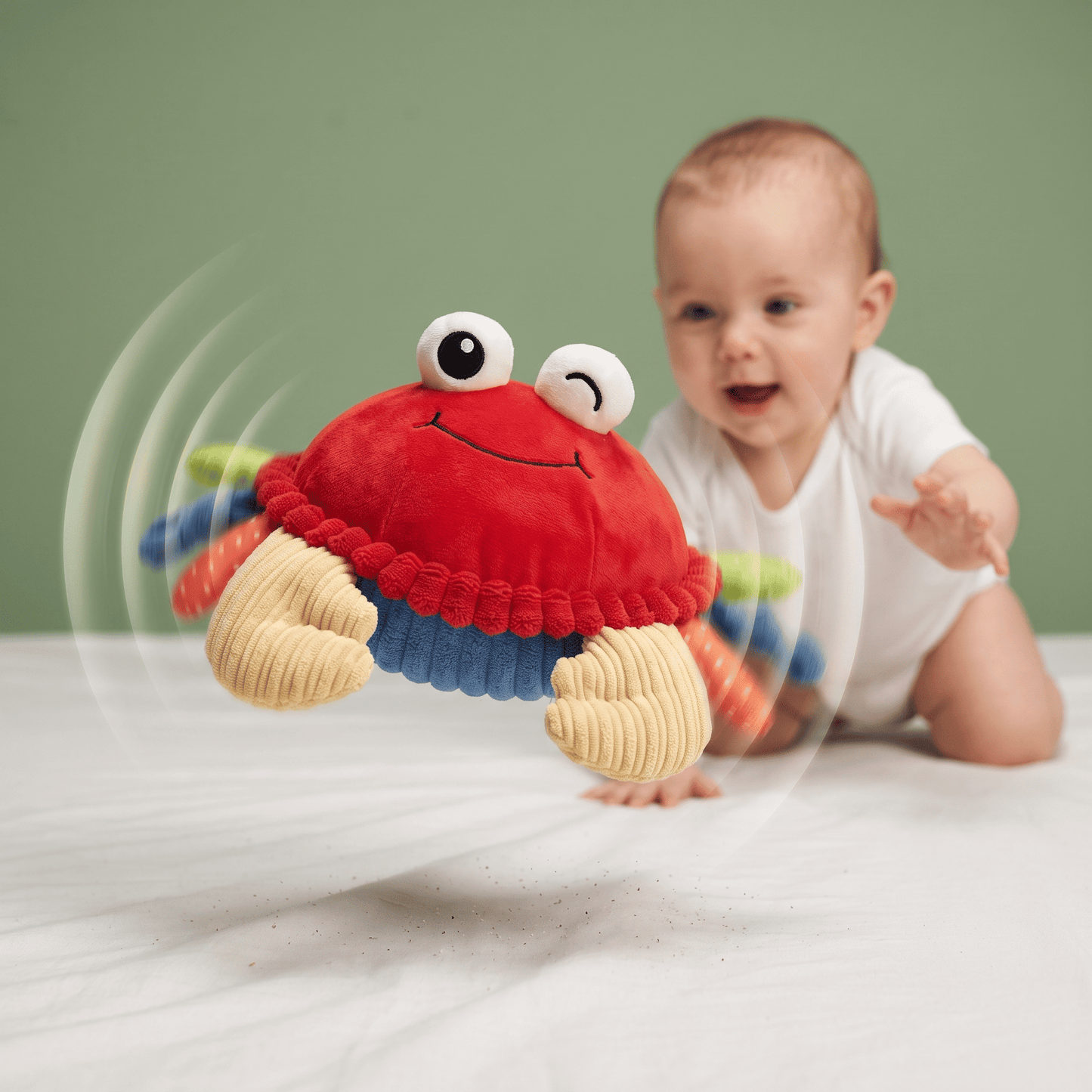 Cangrejo Musical Interactivo con 48 Canciones | Lunyna